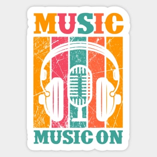 Music on Sticker